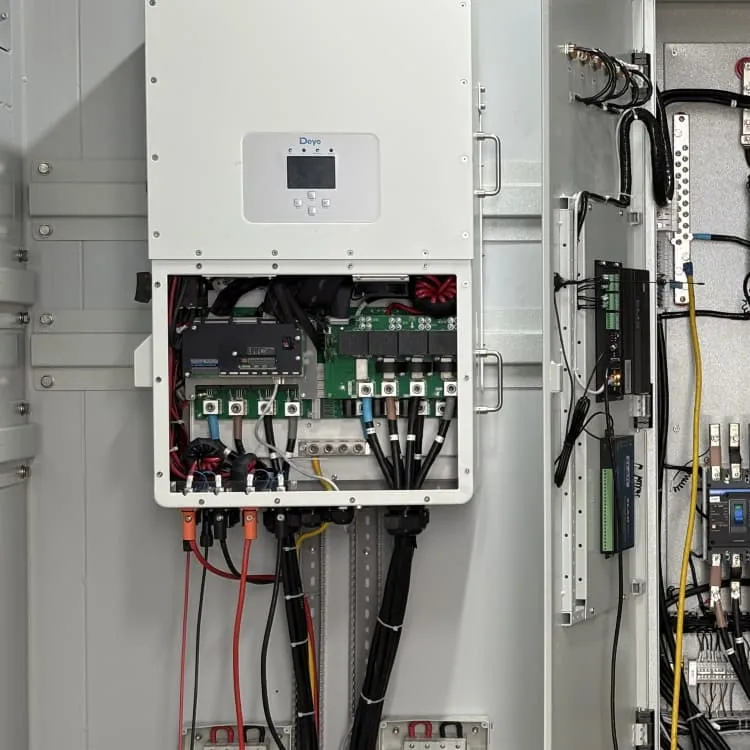 Outdoor solar power generation energy storage cabinet